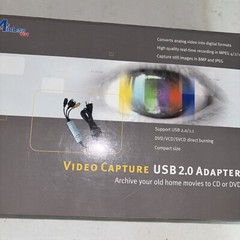 Airline 101 Video Capture USB 2.0 Adapter-DVD/VCB/SVCD Direct Burning Compact Sz