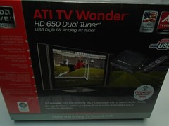 ATI TV Wonder HD 650 Combo USB PC TV Tuner With Free Shipping!