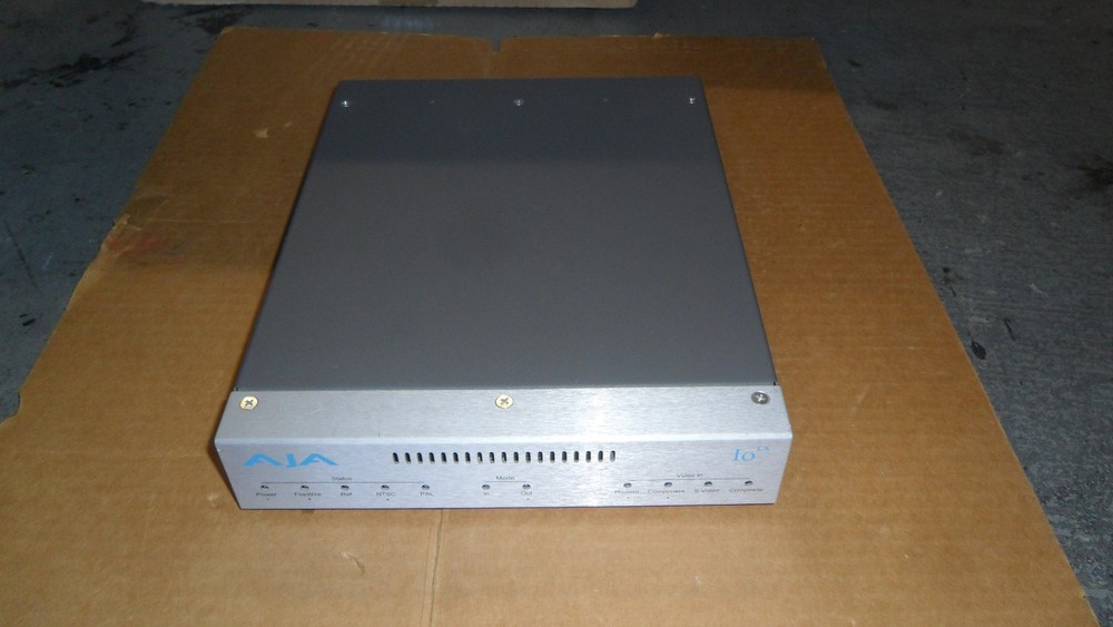 AJA Io LA Video Capture Device 10-Bit Analog Uncompressed I/O Breakout Box