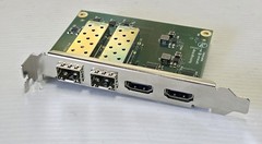 BLACKMAGIC DECKLINK 4K EXTREME 12G HDMI 2.0 & Fiber Optical Mezzanine Card