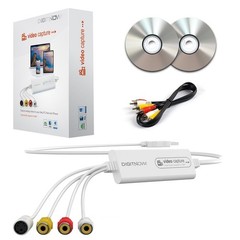 VHS TO Digital Converter, USB Video Capture Card, VHS, White