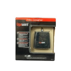 Gigaware VHS to DVD Converter USB Video Capture MP3 CS NEW OLD STOCK