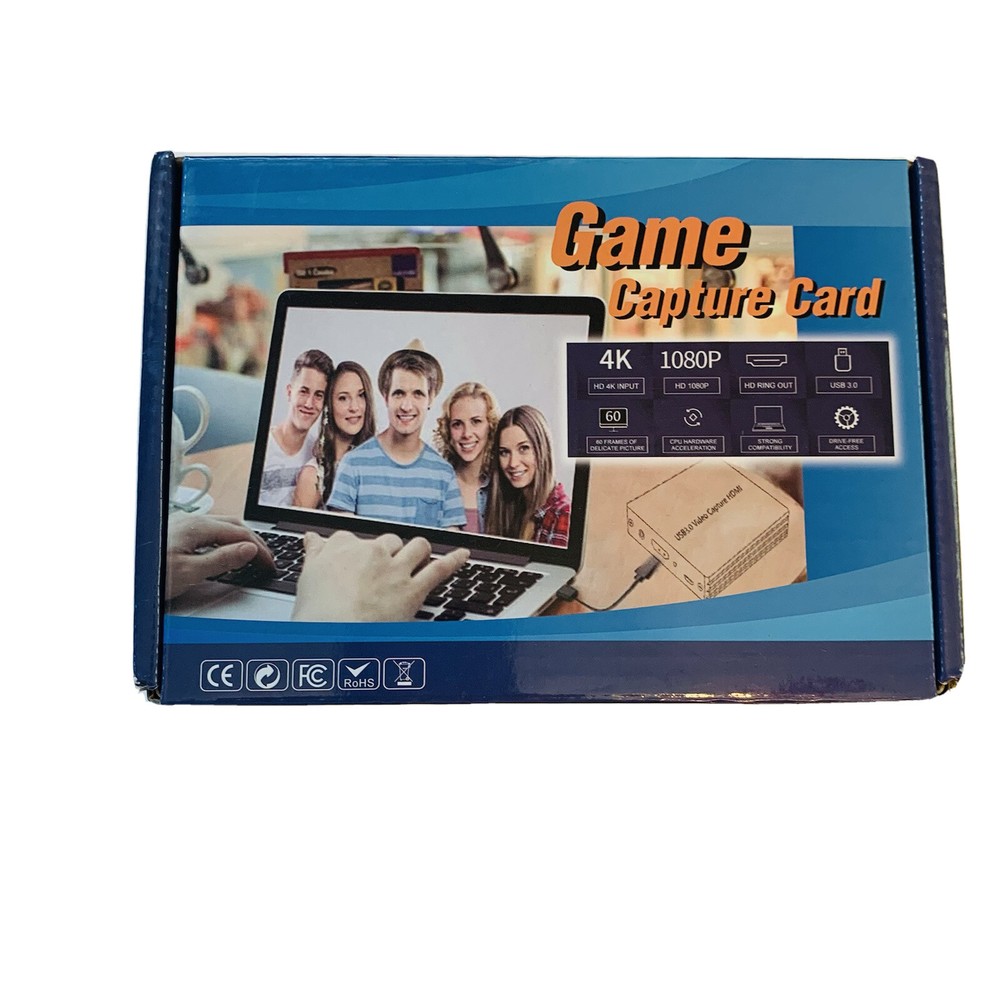 HDMI to USB 3.0 Game Capture Card Audio Video Live Streaming 4K Input 1080P NEW!