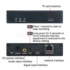 ON-DMI-16EF Wifi Encoder H265 H264 Video Encoder Suitable for Online Streamer SZ