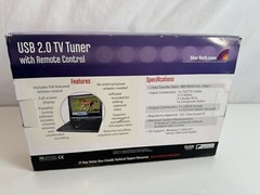 Startech USB 2.0 TV Tuner – Bring Cable T.V to PC Computer Laptop with Remote