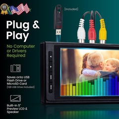 Video to Digital Converter 3.0 (Third Generation) Record Video & Audio