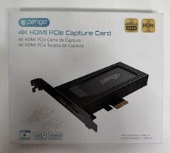 Pengo 4K HDMI PCIe Capture Card 4K30 Record 4K60 HDR Pass Through 240Hz