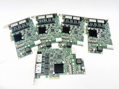LOT OF 5 ADLINK PCIE-GIE64+ 51-18531-0A10 camera image capture card