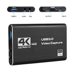 New 4K Audio Video Capture Card For USB 3.0 Video Capture Device Full HD116Ih