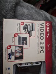 ION Video 2 PC VHS VCR to Computer USB Video Conversion System Transfer Movies