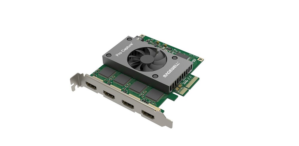 Magewell Pro Capture Quad HDMI 11100 4-Channel HDMI Capture Card 4× HDMI FPGA