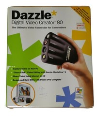 Dazzle Digital Video Creator 80 DM-5400 USB Video Capture Device