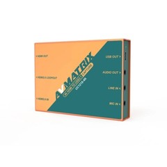 AVMATRIX UC2218-4K Dual HDMI-Compatible to USB3.1 TYPE-C Video Capture Card 1080