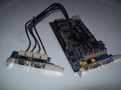 Geovision GV-1480A 480FPS 16-Channel PCI-Express DVR Card with 40-AEX16-100