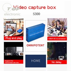 1080P 4K HDMI To USB 3.0 Video Capture Card Dongle for OBS Game Live Stream New
