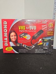 Diamond Multimedia VC500 One Touch VHS to Digital File, DVD Converter + Software