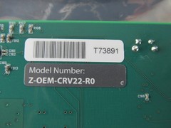AJA Video Z-OEM-CRV22-R0 102930-R3 PCIe x4 2 Input Capture Card