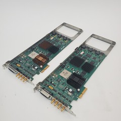 Lot of 2 AJA Kona 3 102058-03 PCIe PCI Express Capture Video Module SDI HD-SDI
