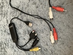 Roxio Video Capture USB HU3180-E Convert VHS to DVD – Analog to Digital AV Cord