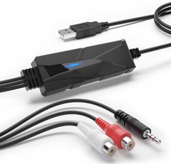 Plug & Play USB Audio Capture Device – Record Cassette Tapes to Digital Formats