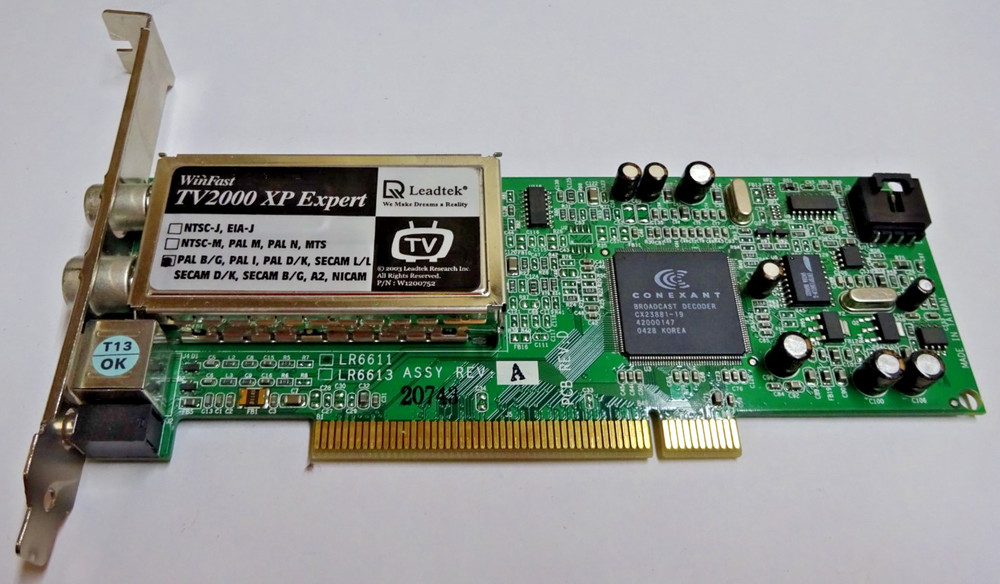 HAMA Leadtek WinFast TV 2000 XP Expert Edition #GK11850