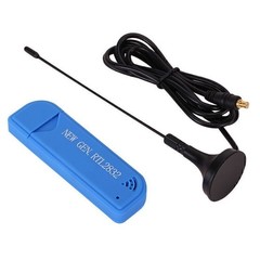 Mini Portable Digital Receiver USB 2.0 Software Radio DVB-T RTL2832U+FC0012 SDR
