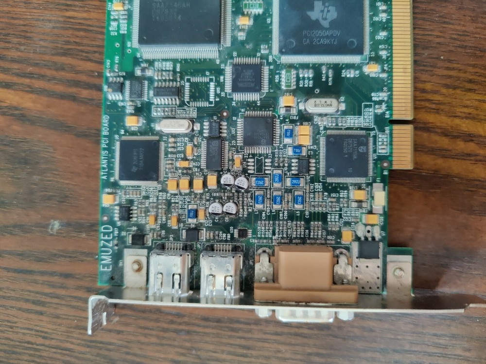 EMUZED ATDL-01-000 MS-8604 ver1.10 PCI Capture Card w/Serial Port