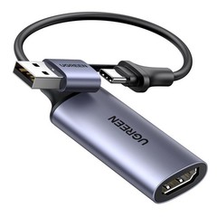 UGREEN Full HD 1080P Capture Card 4K HDMI to USB 2.0 HDMI Video Capture Card …