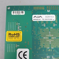 AJA Kona LHe PCIe Video Capture Card SDI Broadcast Interface DVI 102035-03