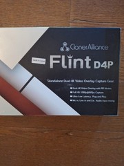 CLONER ALLIANCE Flint D4P Standalone Dual-4K Video Overlay Livestreaming – New