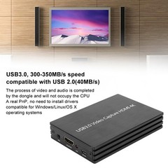 S300 4K Card USB 3.0 DriverFree Game Live Microphone 1080P HD Loop