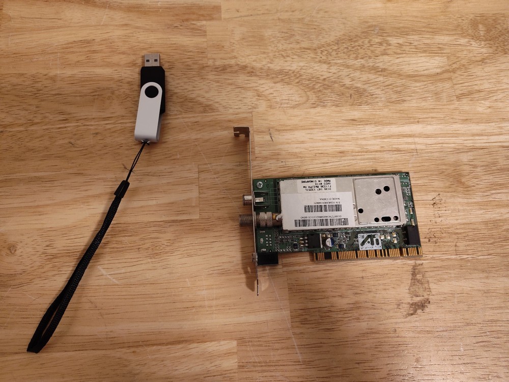 ATI TV Wonder VE PCI Analog TV Tuner Card – Includes Drivers / Retro Vintage XP