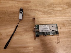 ATI TV Wonder VE PCI Analog TV Tuner Card – Includes Drivers / Retro Vintage XP