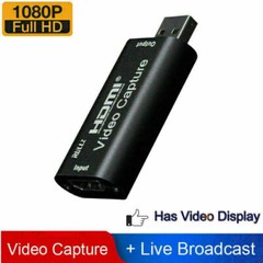 HDMI to USB2.0 Video Capture Card 1080P Recorder Phone Game/Video Live Streaming