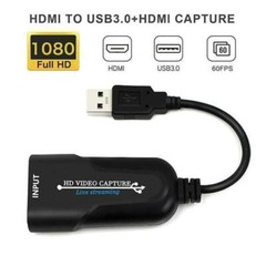 1080P 4K HDMI to USB 2.0 3.0 Video Capture Card Game Audio Video Live Streaming