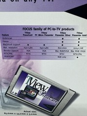 Focus Enhancements TView PresoCard PC To TV Video Conversion 444-1700, 640×480