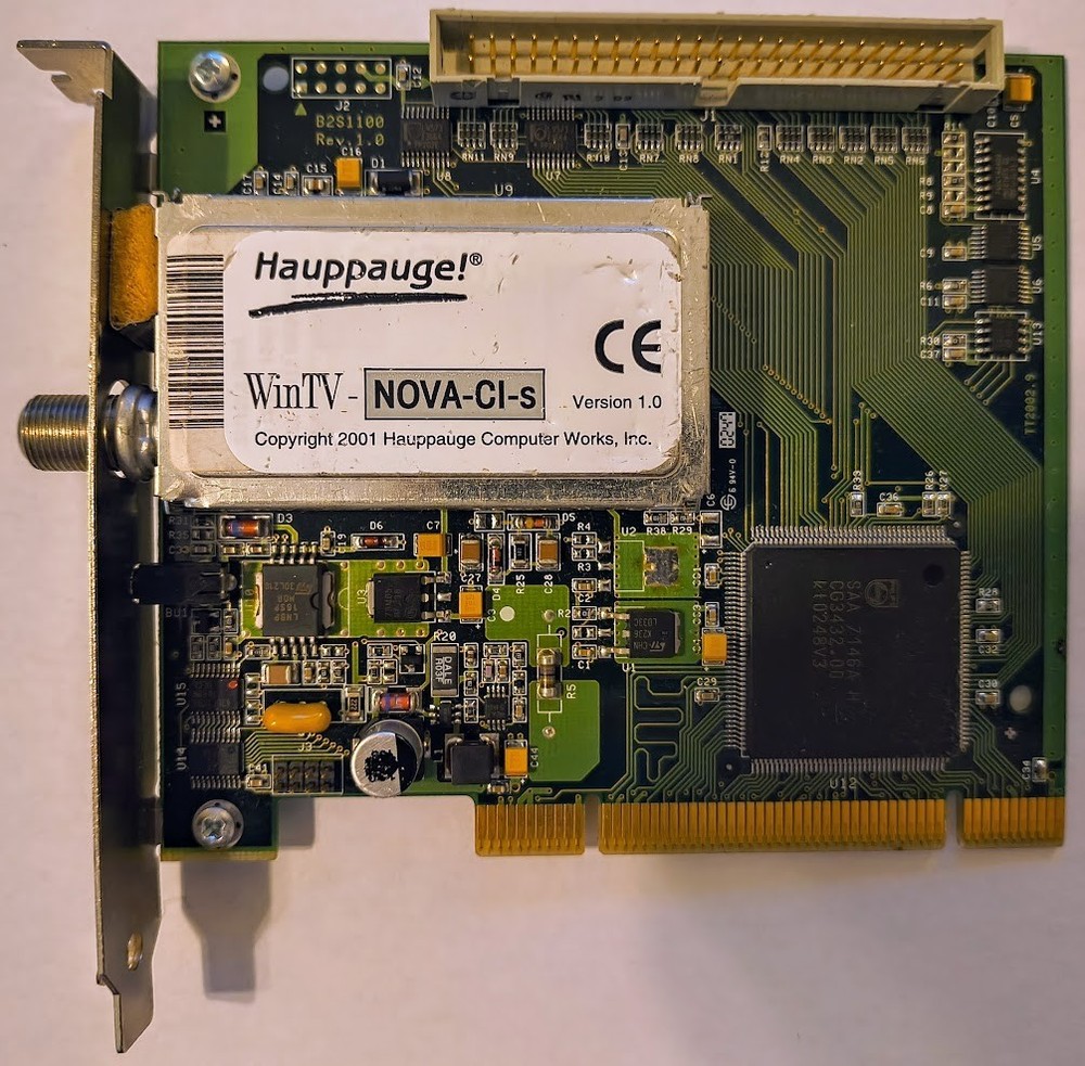 Hauppauge WinTV NOVA-S DVB-S PCI Card – Satellite Geek’s Dream Tuner!