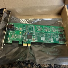 Mainpine RF5118 PCIe PCI Express x1 IQ Express 1-Line Fax Board Full Height