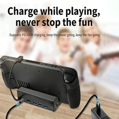 Portable Gaming System Extension Unit USB Plus Video Output Metal Case