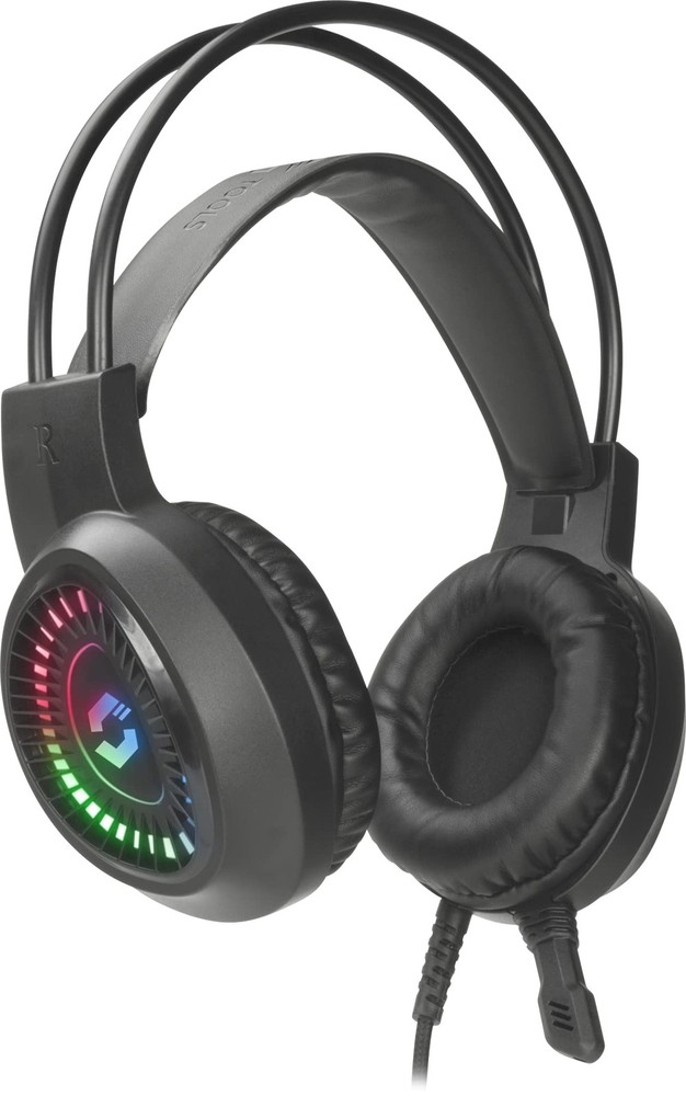 Speedlink VOLTOR LED Gaming Headset – integrated volume control, flexible headba