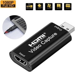 HDMI to USB Video Capture Card 1080P Recorder Phone Game Video Live (2pack )