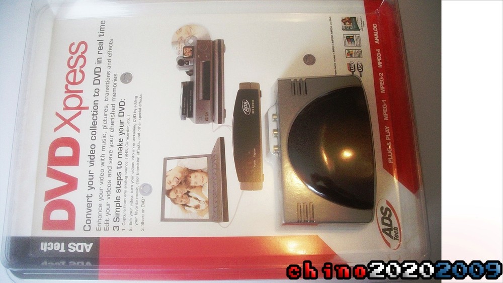 ADS Tech DVD Xpress BRAND NEW! FREE SHIPPING! convert video to dvd!