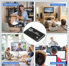4K Audio Video Capture Card, USB 3.0 HDMI Video Capture Device, Full HD 1080P, 3