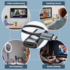 Ultra-Low Latency 4K HDMI to USB-C Video Capture Card for Streaming Excellence