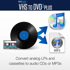 Roxio Easy VHS to DVD 3 Plus Video Converter with USB Capture Device