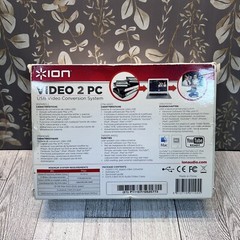ION Video 2 PC VHS VCR to Computer USB Video Conversion System Transfer Movies