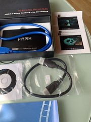 MYPIN USB 3.0 HDMI Game Capture Card Live Streaming 4K Pass
