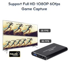 4K Audio Video Capture Card USB 3.0 HDMI Video Capture Device 1080P HD Recording