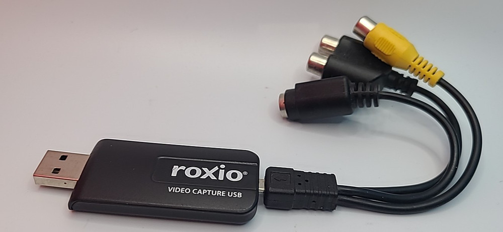 Roxio Video Capture USB UB315-E Version 3 With RCA & S-Video Cable Tested & Work