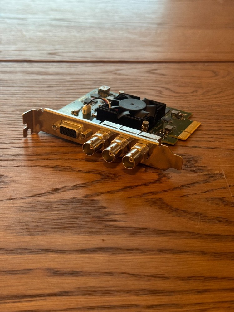 Blackmagic Design DeckLink SDI 4K Ultra HD Capture Playback PCIe Interface Card